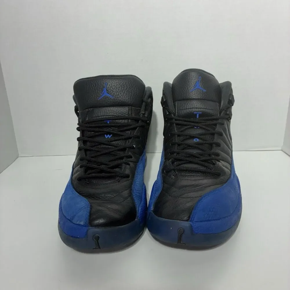 Nike Air Jordan 12 Retro Game Royal Men’s Size 10.5 Black Blue 130690-014